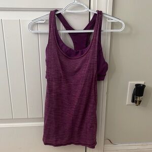 Lululemon Athletica Plum Racerback Tank